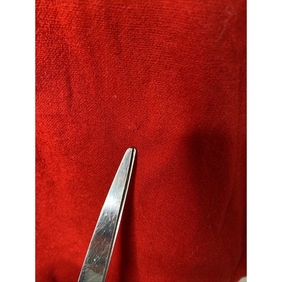 Pendleton Mens Board Shirt Size L Red Virgin Wool Loop Collar Button Down - Picture 15 of 16